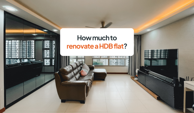 BTO vs Resale HDB Renovation: How Much Does It Cost?