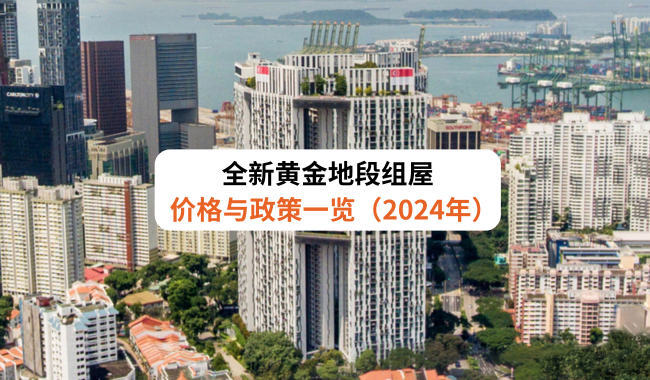 全新黄金地段组屋价格与政策一览(2024年)
