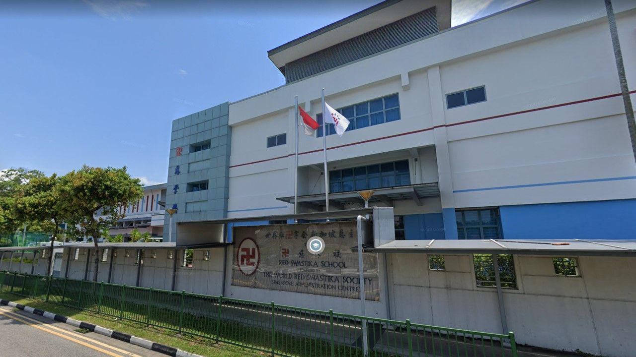Homes Near Top Schools: Red Swastika School