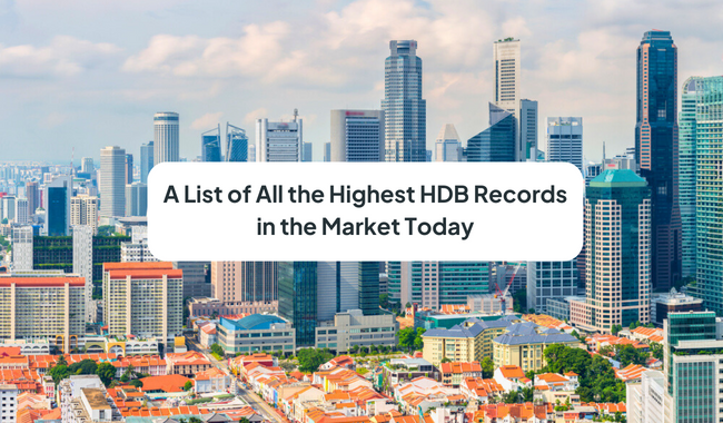A Race to the Top – All the Highest HDB Records in the Market Today