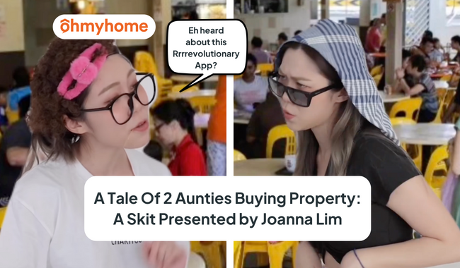 A Tale Of 2 Aunties Buying Property – A Skit Presented By Joanna Lim