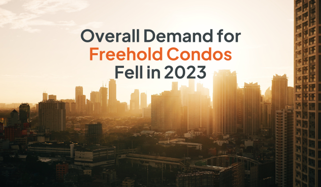 Lower Demand for CCR Freehold Condos in 2023