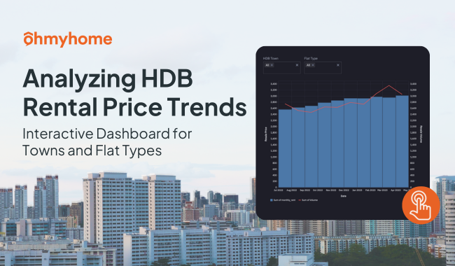 Analyse HDB Rental Price Trends: Interactive Dashboard for Towns and Flat Types
