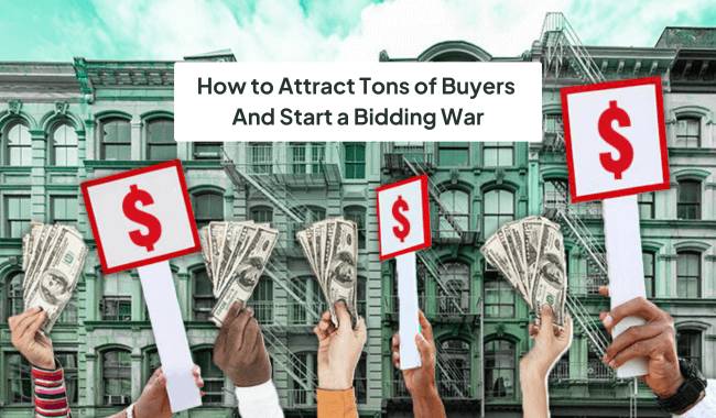 How to Drive a Bidding War for Your Home With These 5 Home Staging Tips