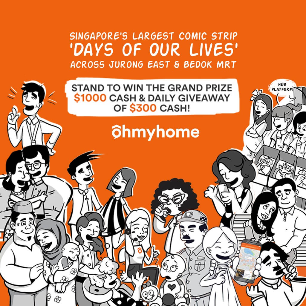 Ohmyhome’s “Days of Our Lives” Contest, Win up to $1,700