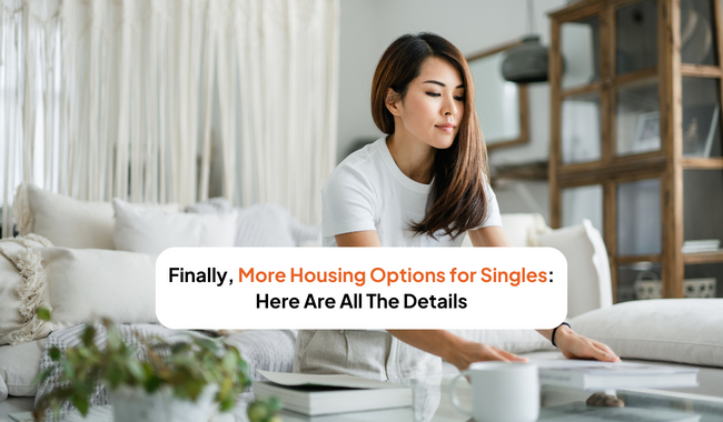 HDB Singles Scheme 2023: More Housing Options Available Islandwide From H2 2024