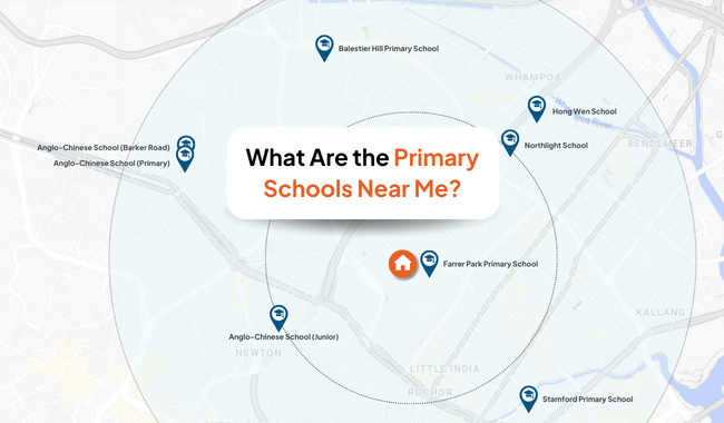 What Are the Primary Schools Near Me? | 1km and 2km Interactive Map