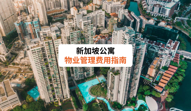 新加坡公寓 物业管理费用指南