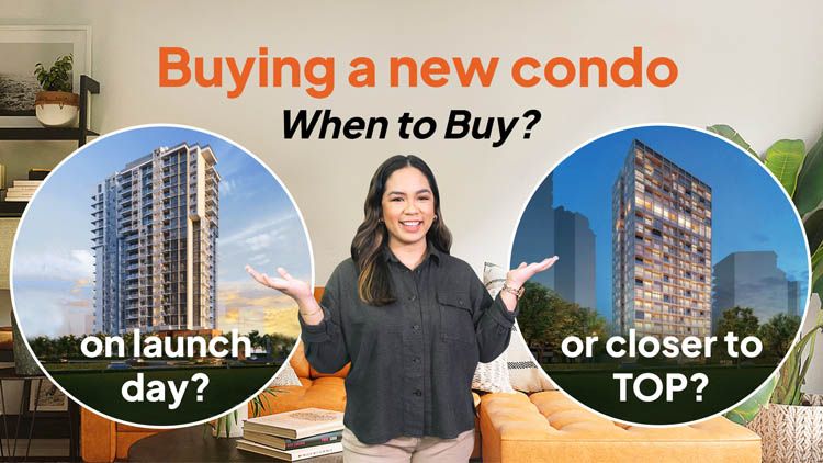When is it better to Buy a New Launch Condo: at Launch Date or Closer to TOP?