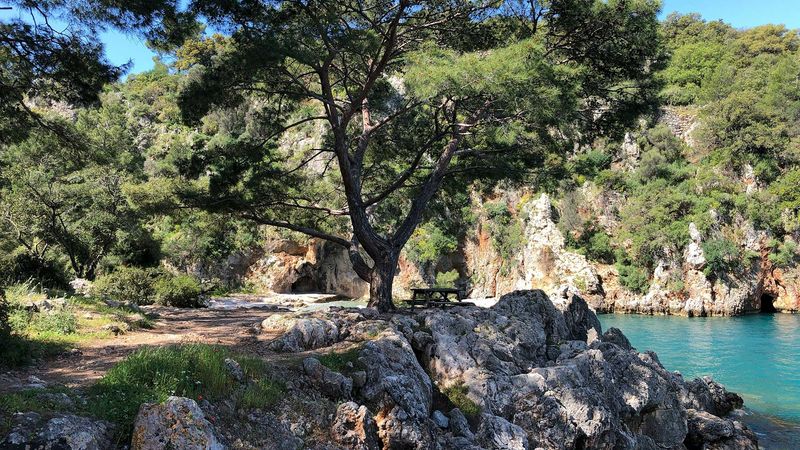 Likya Yolu'ndan ilkbahar manzarası