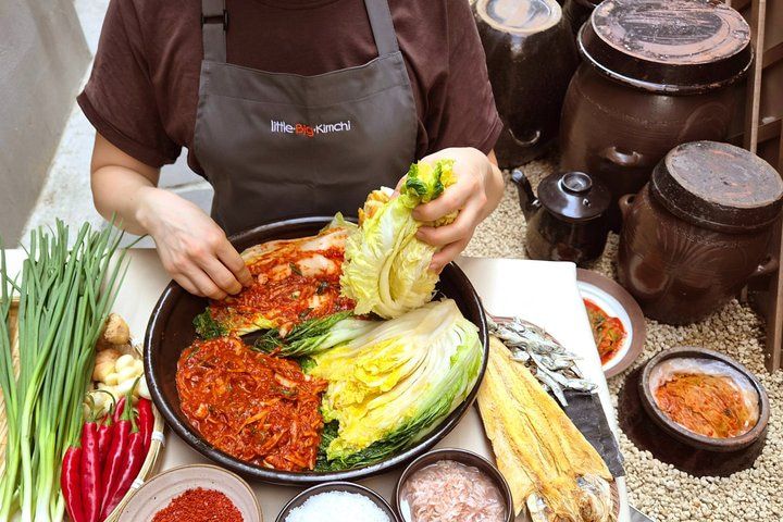 Family-Farm Kimchi-Making Class in Seoul