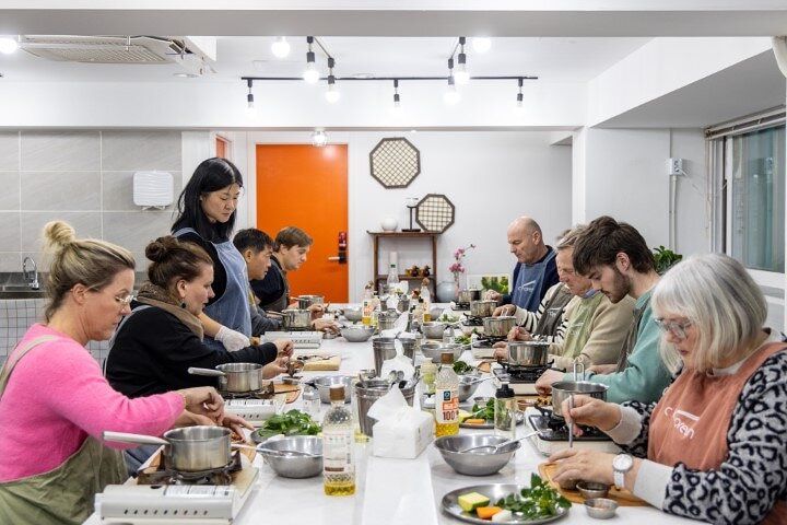 Mangwon Market Cook 3 Korean Dishes Class
