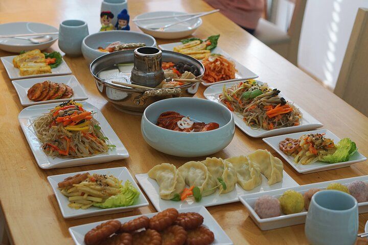 Cook 4 Korean Dishes: Class near Gongdeok