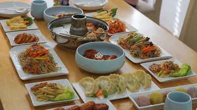 Cook 4 Korean Dishes: Class near Gongdeok
