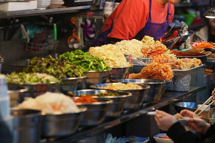 Vegan Gwangjang Market 11-Tasting Food Walk, Seoul — photo 1