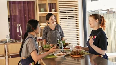 Modern Hanok Korean Cooking Class near Samcheong
