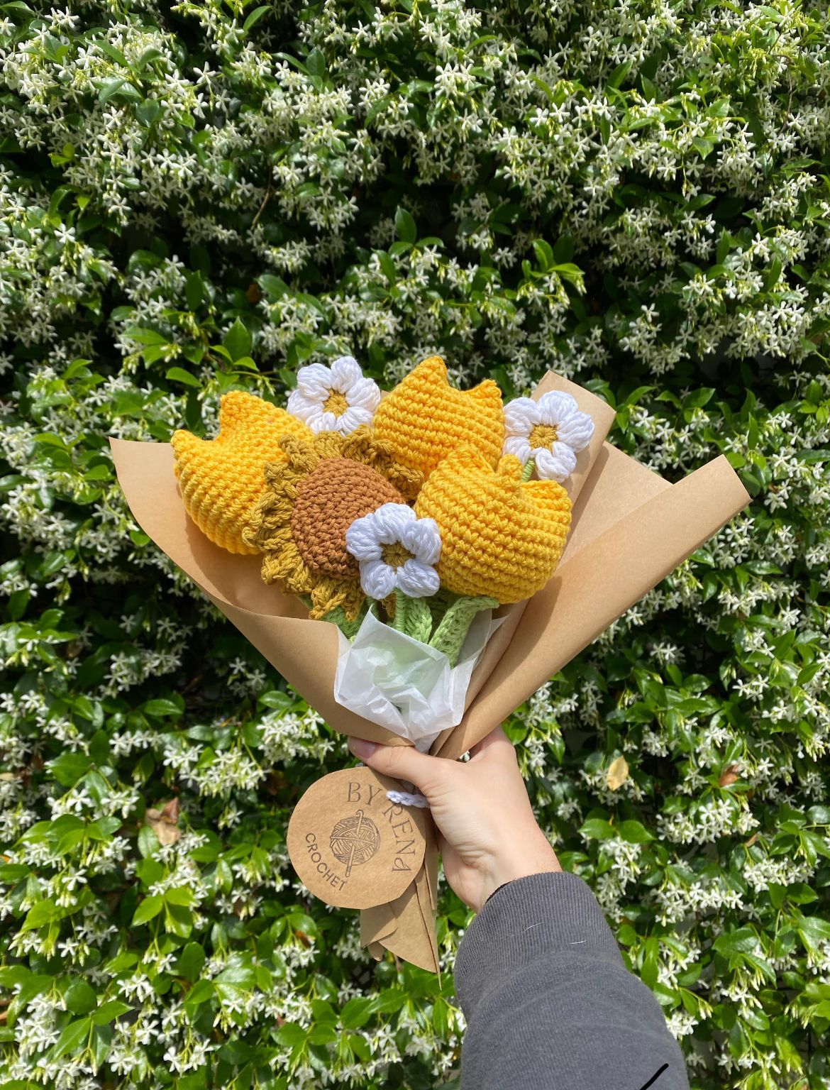 Ramo flores amarillas