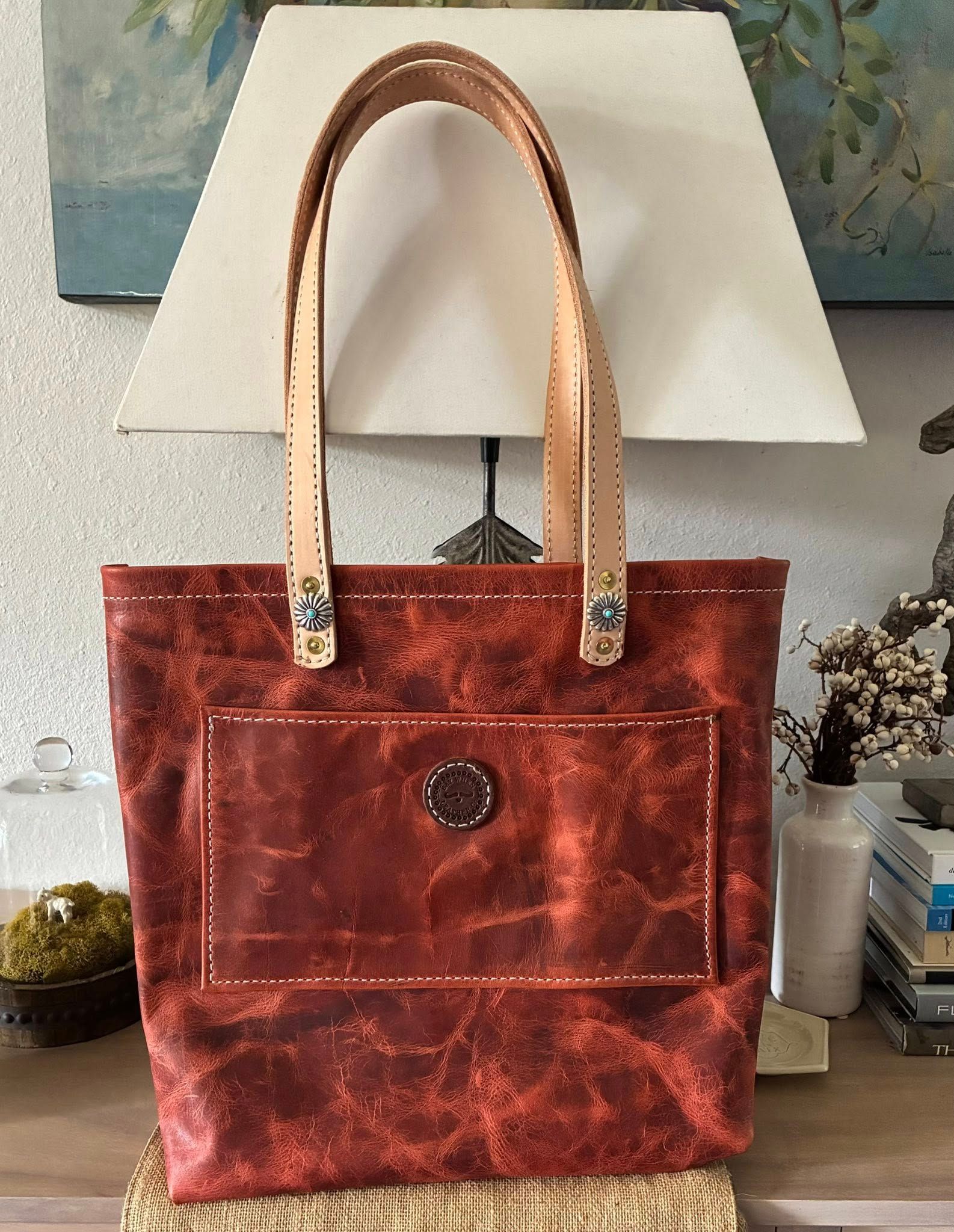 Leather Tote Bag — photo 1