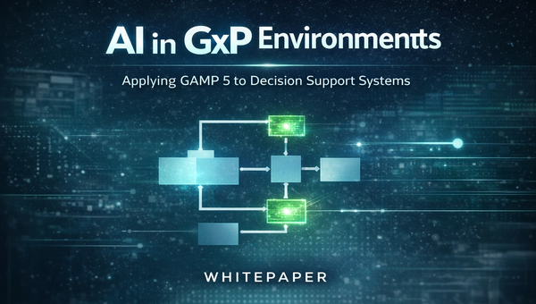 Artificial Intelligence in GxP Environments