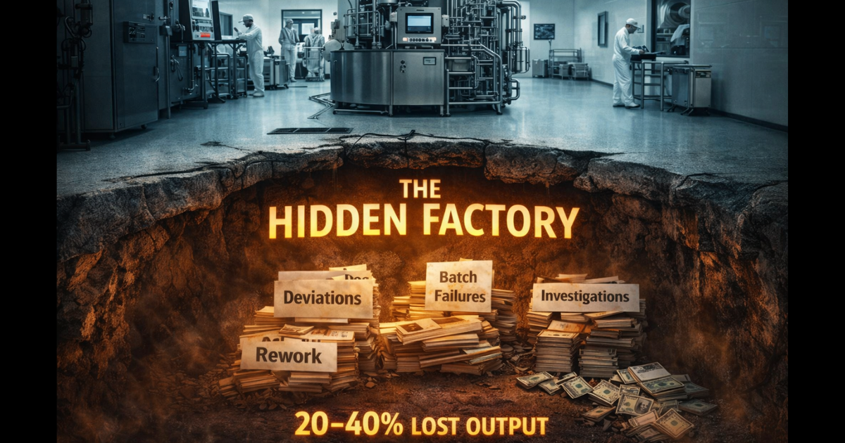 Exposing the Hidden Factory: How COPQ Reveals Capacity Constraints