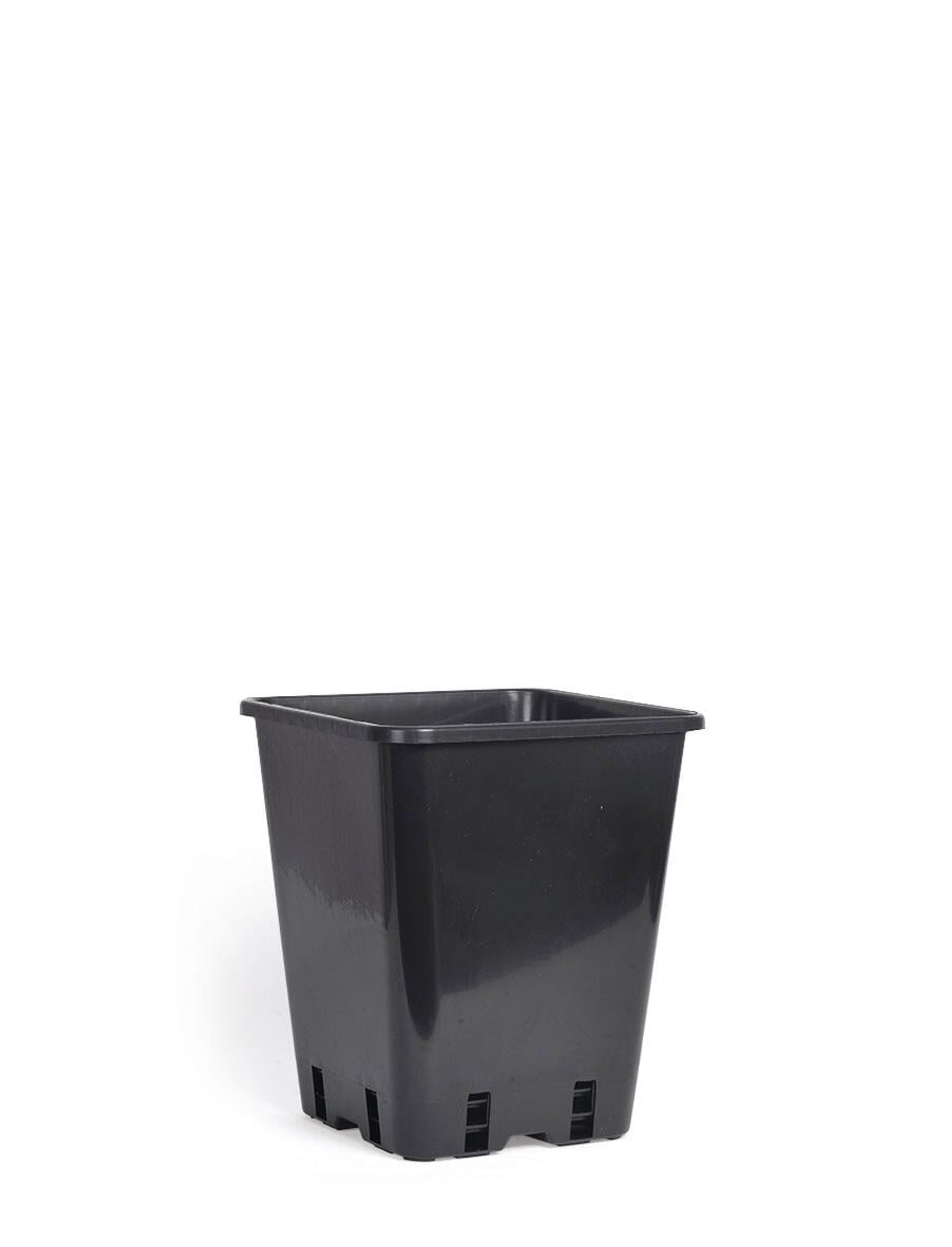 Plastpotte, firkantet