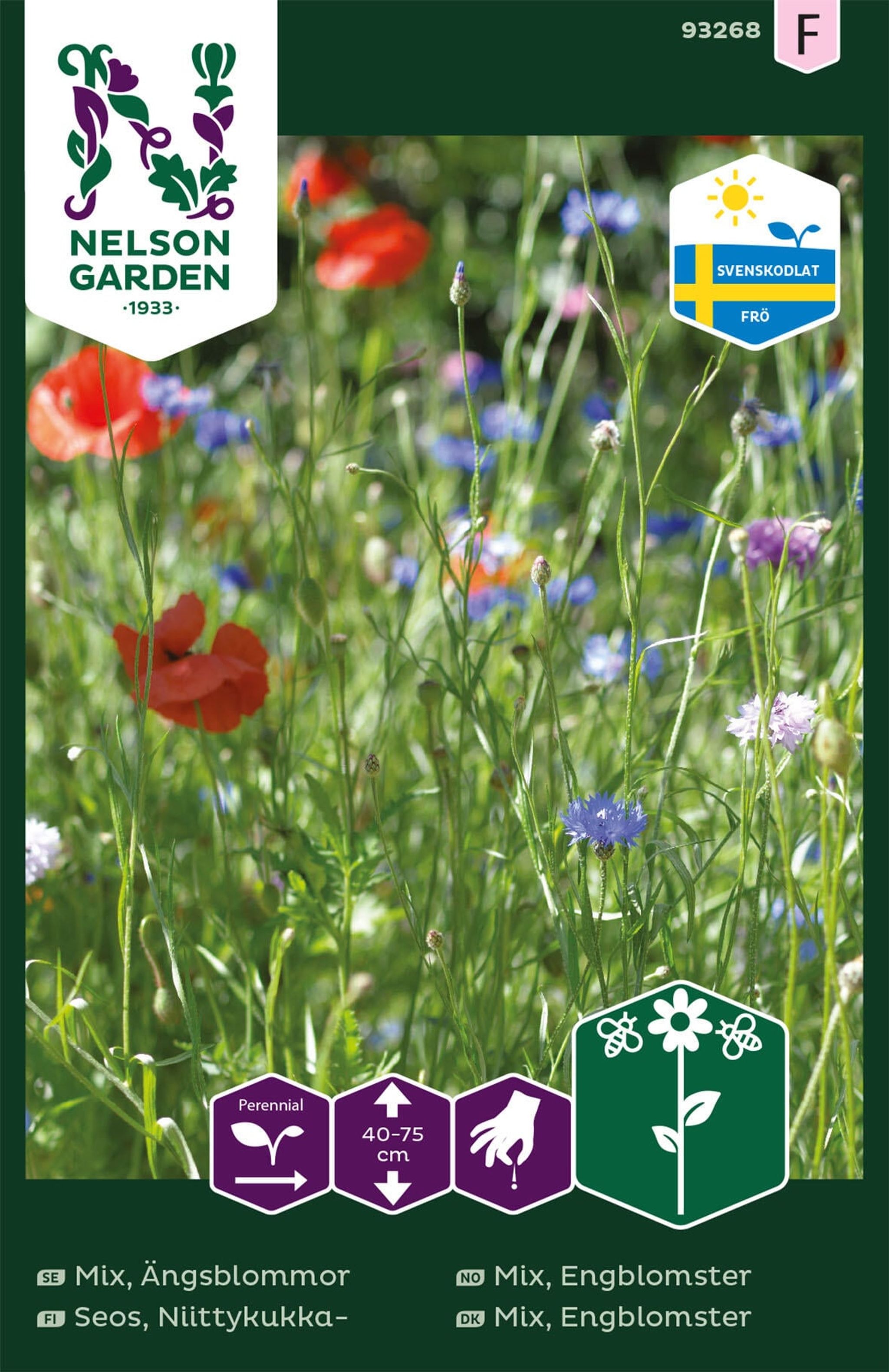 Blomsterblanding, Eng