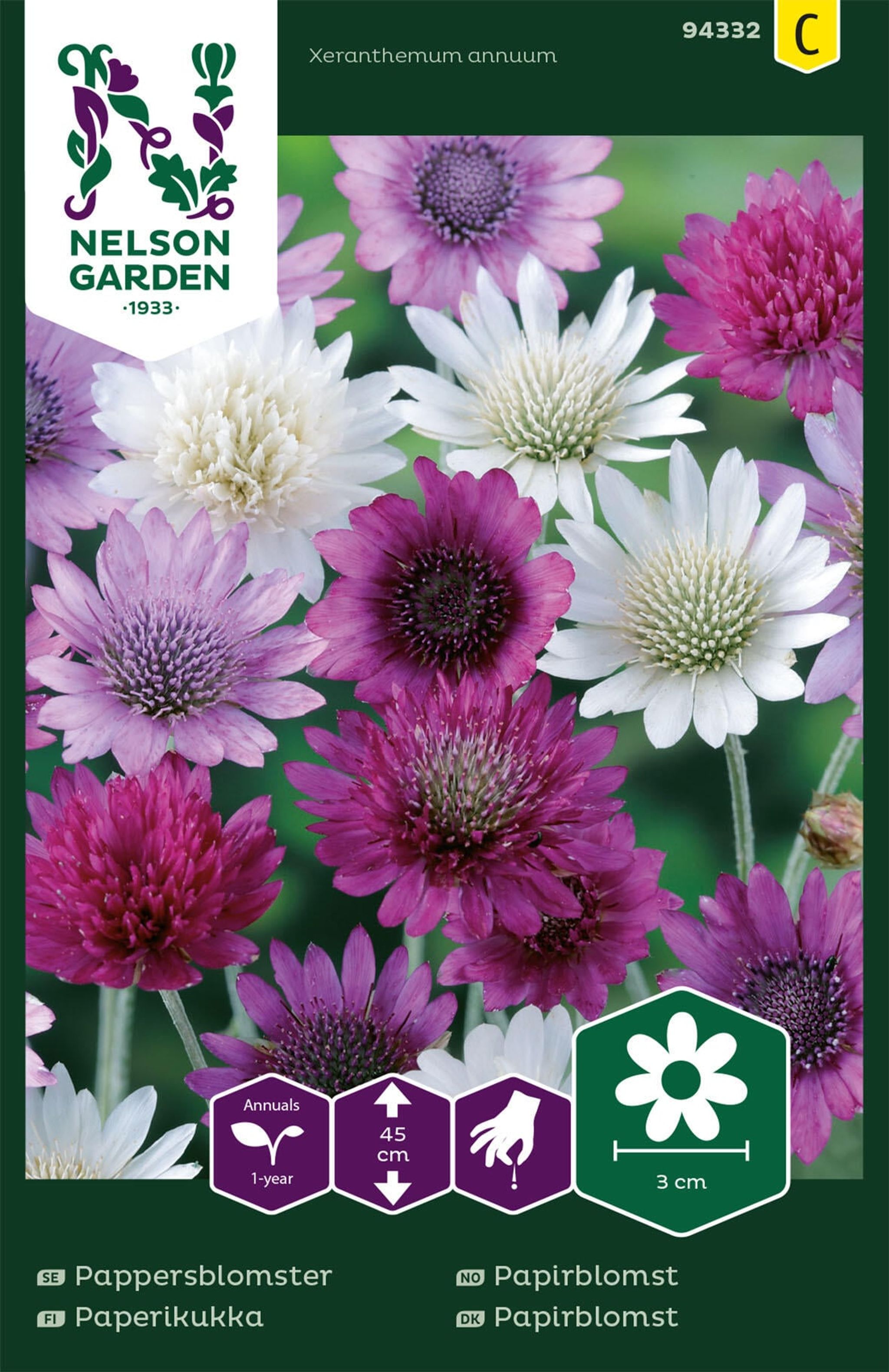 Pappersblomster