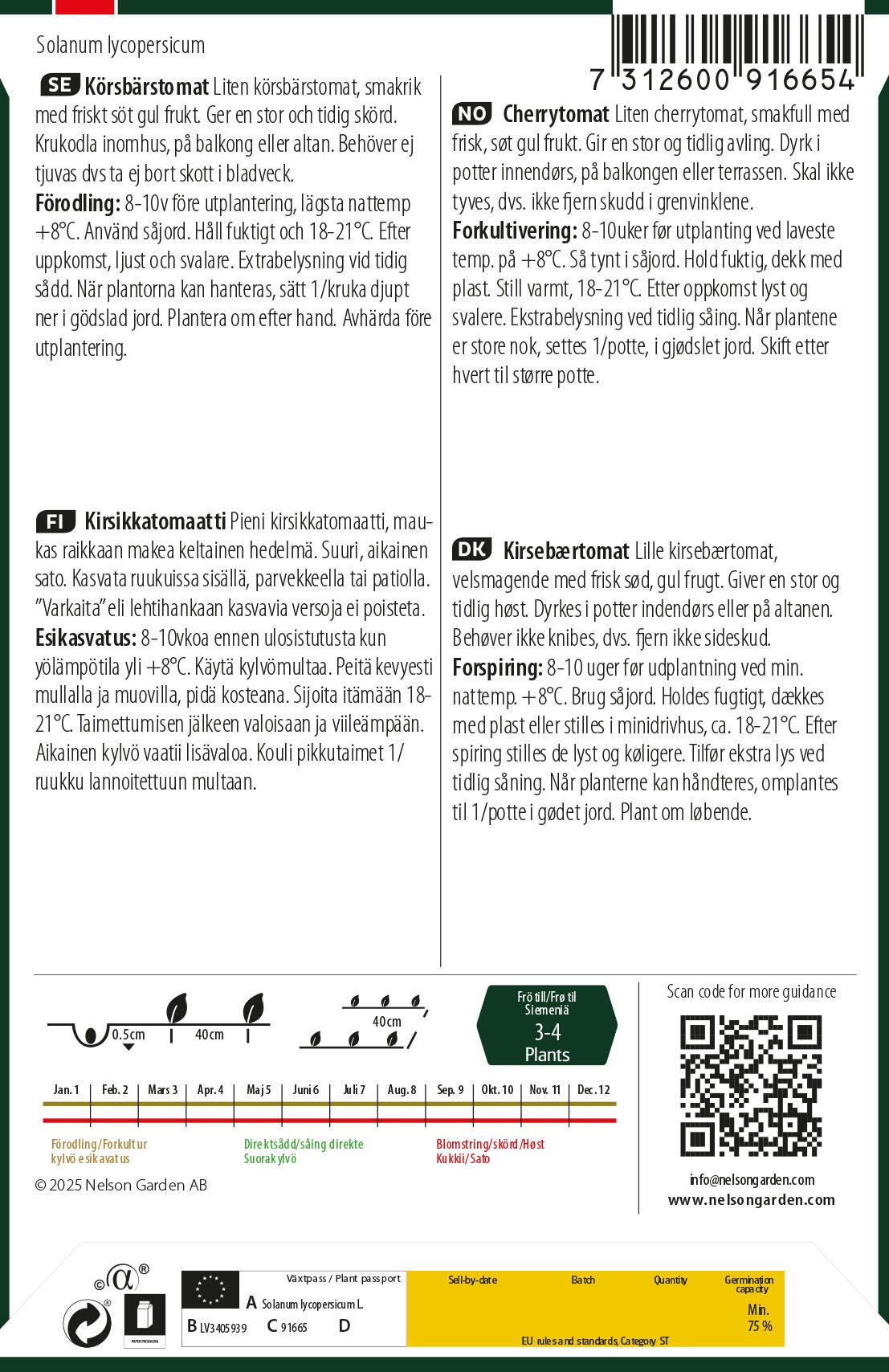 Körsbärstomat 3