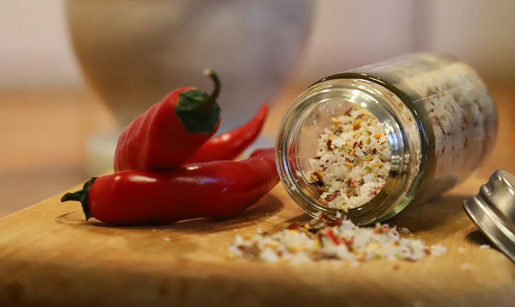 Lag ditt eget chilisalt- to oppskrifter