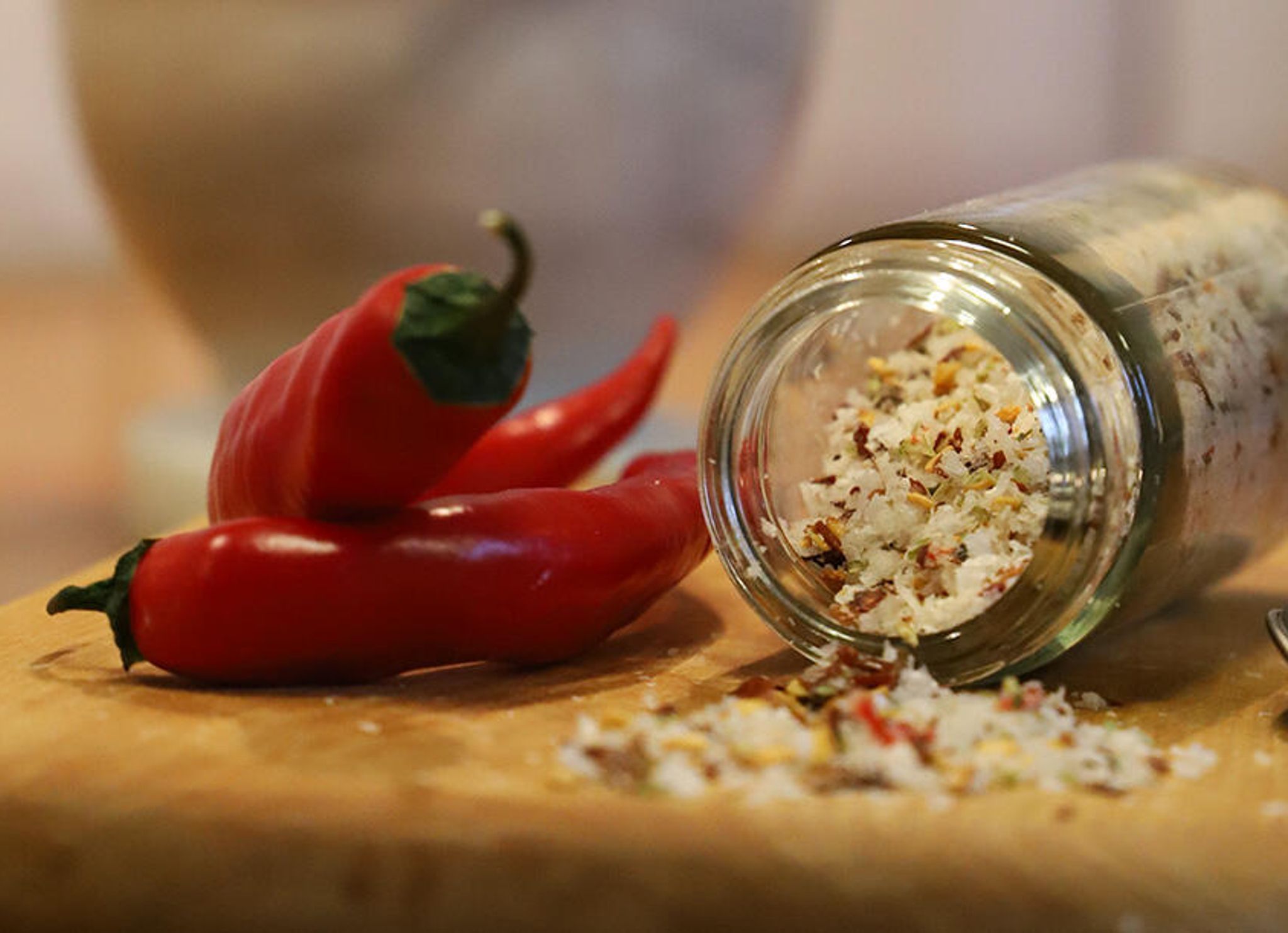 Lag ditt eget chilisalt- to oppskrifter