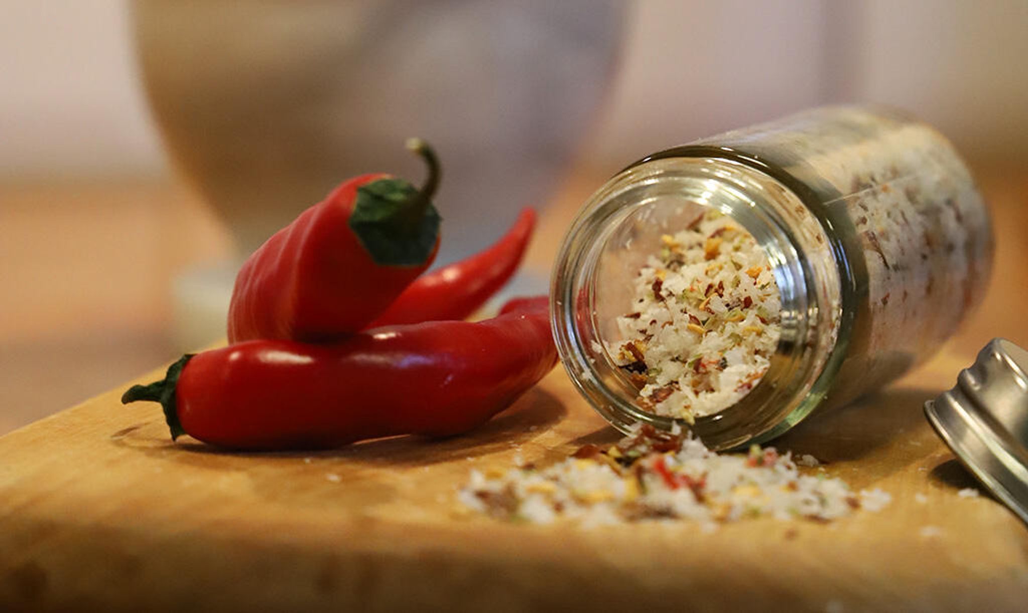Lag ditt eget chilisalt- to oppskrifter