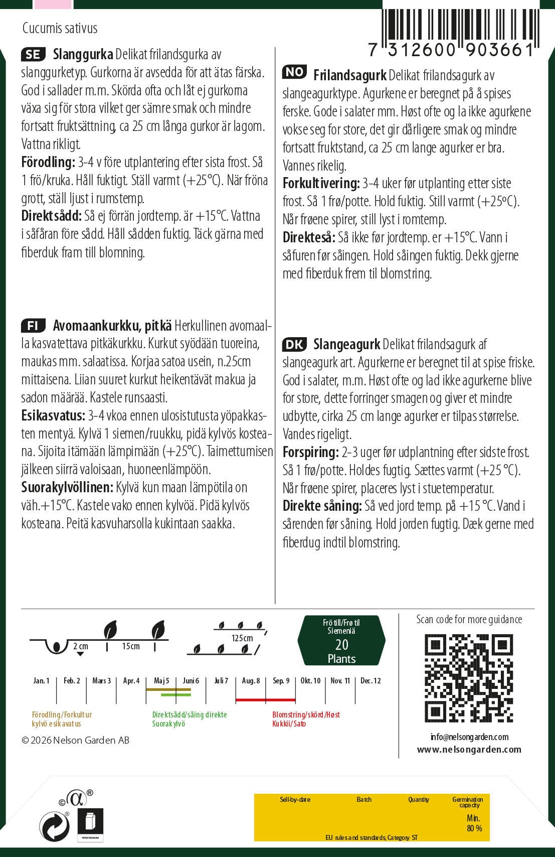 Frilandsagurk 2
