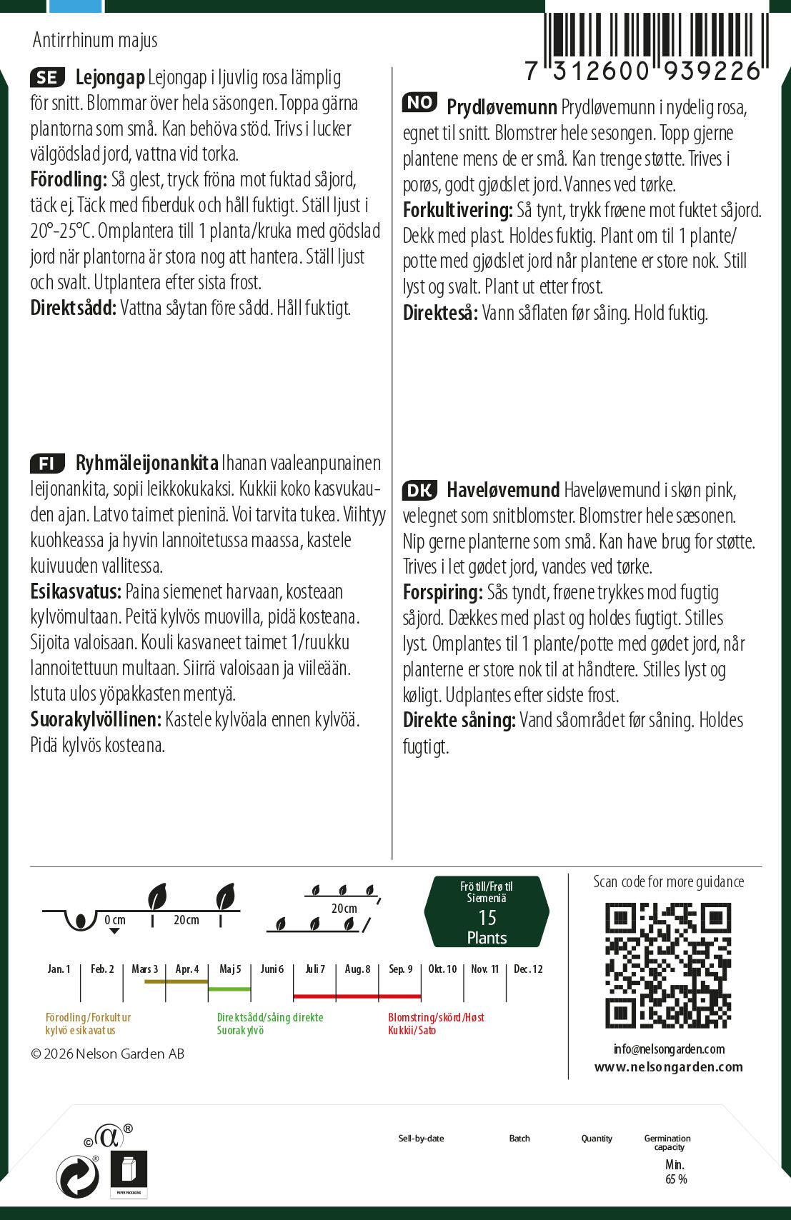 Haveløvemund 3
