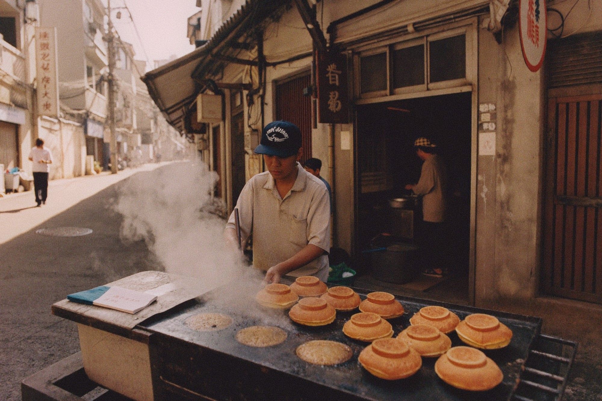 Taipei breakfast cart at dawn