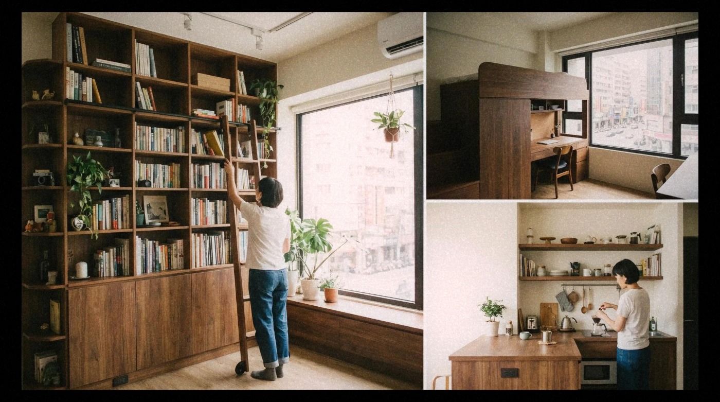 Micro-Apartment Storage Solutions in Taipei