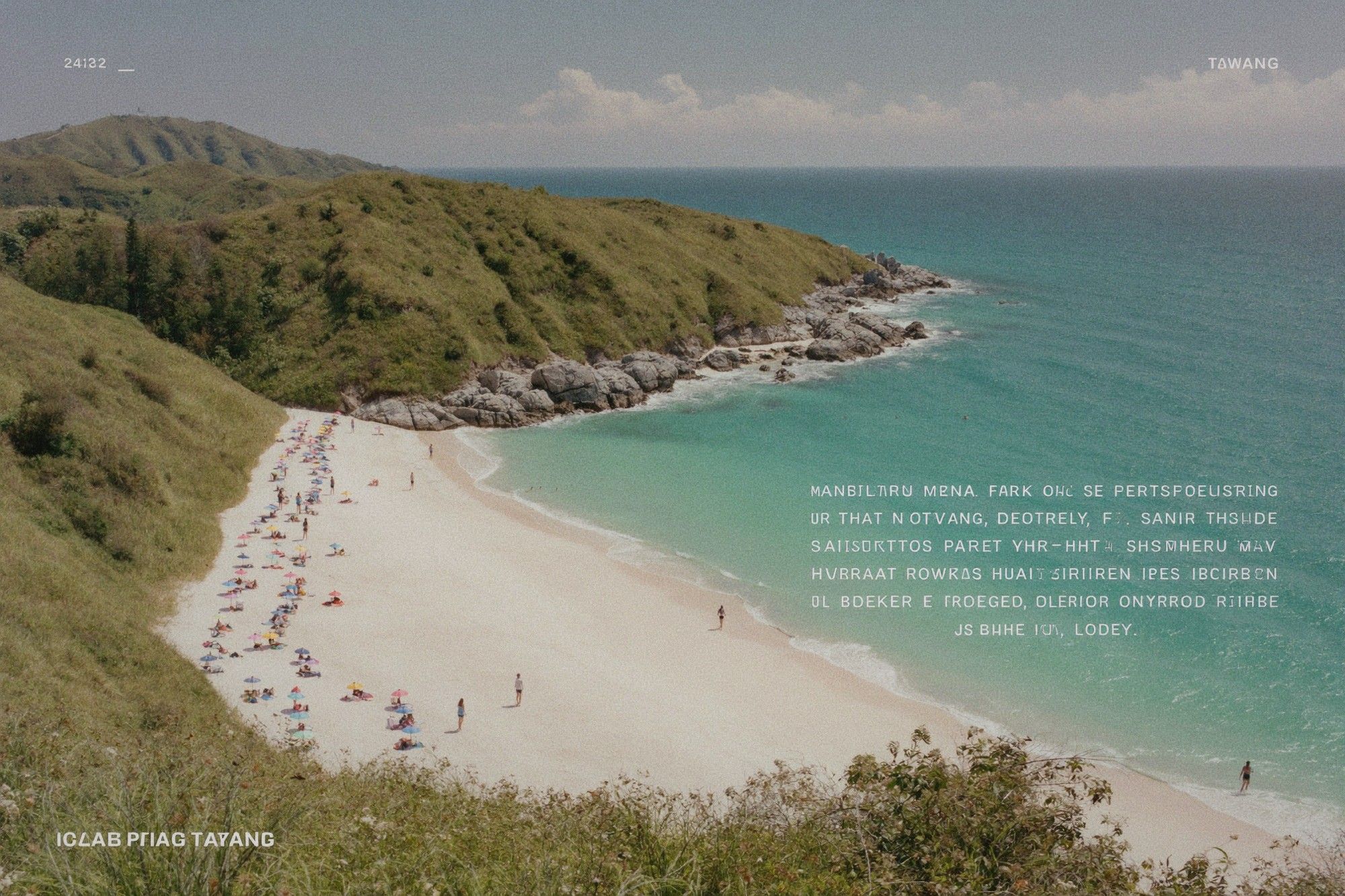Kenting beach coastline