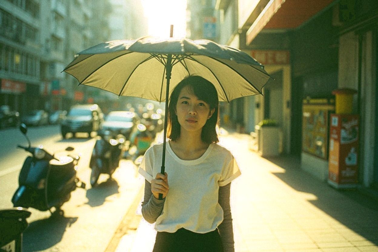 Sun-Protection Style in Taiwan: Sleeves, Parasols, and the Art of Not Getting Burned