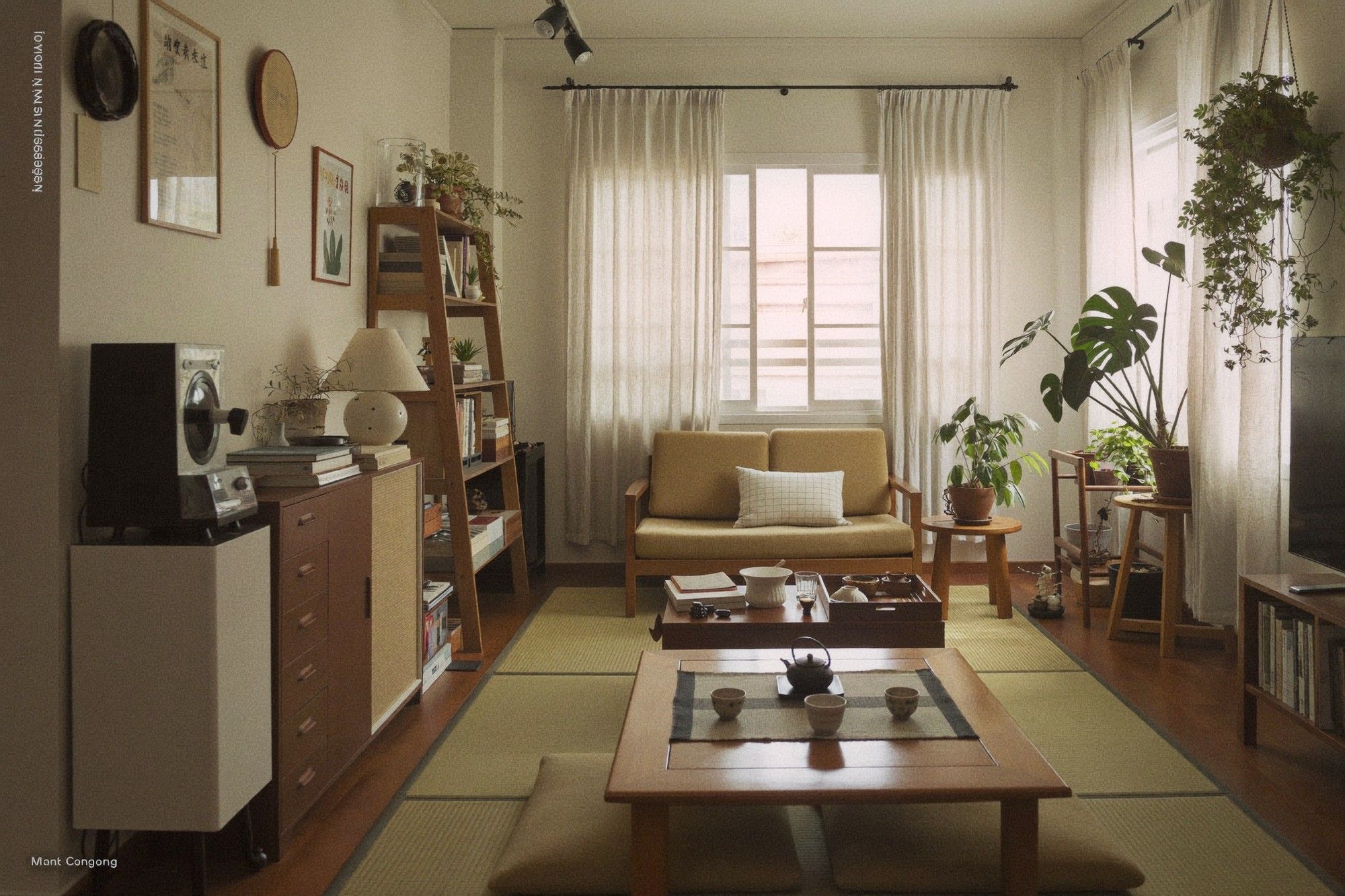 Slow-living Taiwanese interior