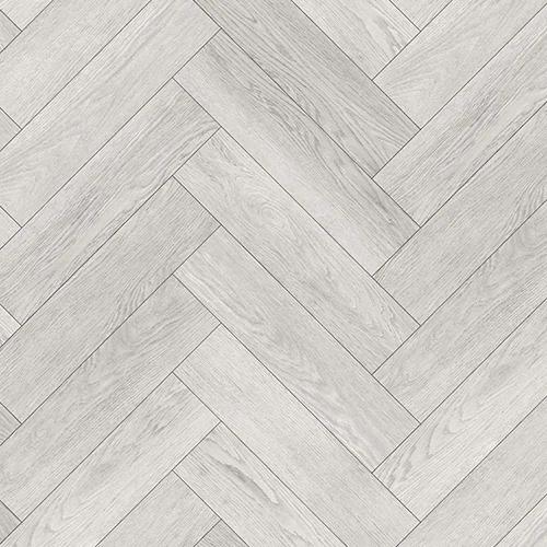 Scraped Oak herringbone decor