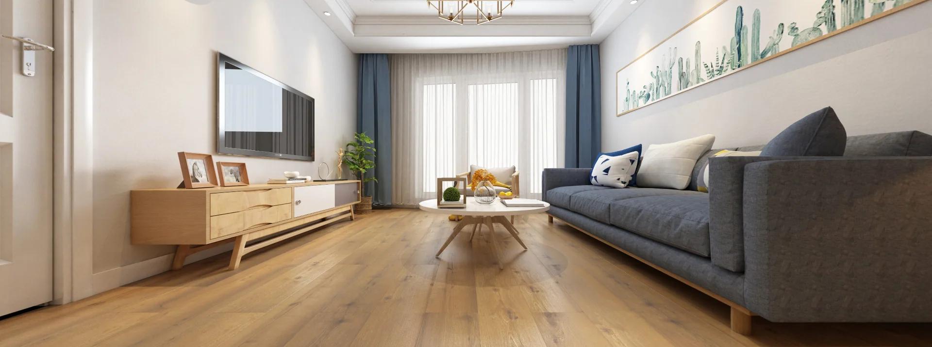 Authentic Lama flooring in an interior