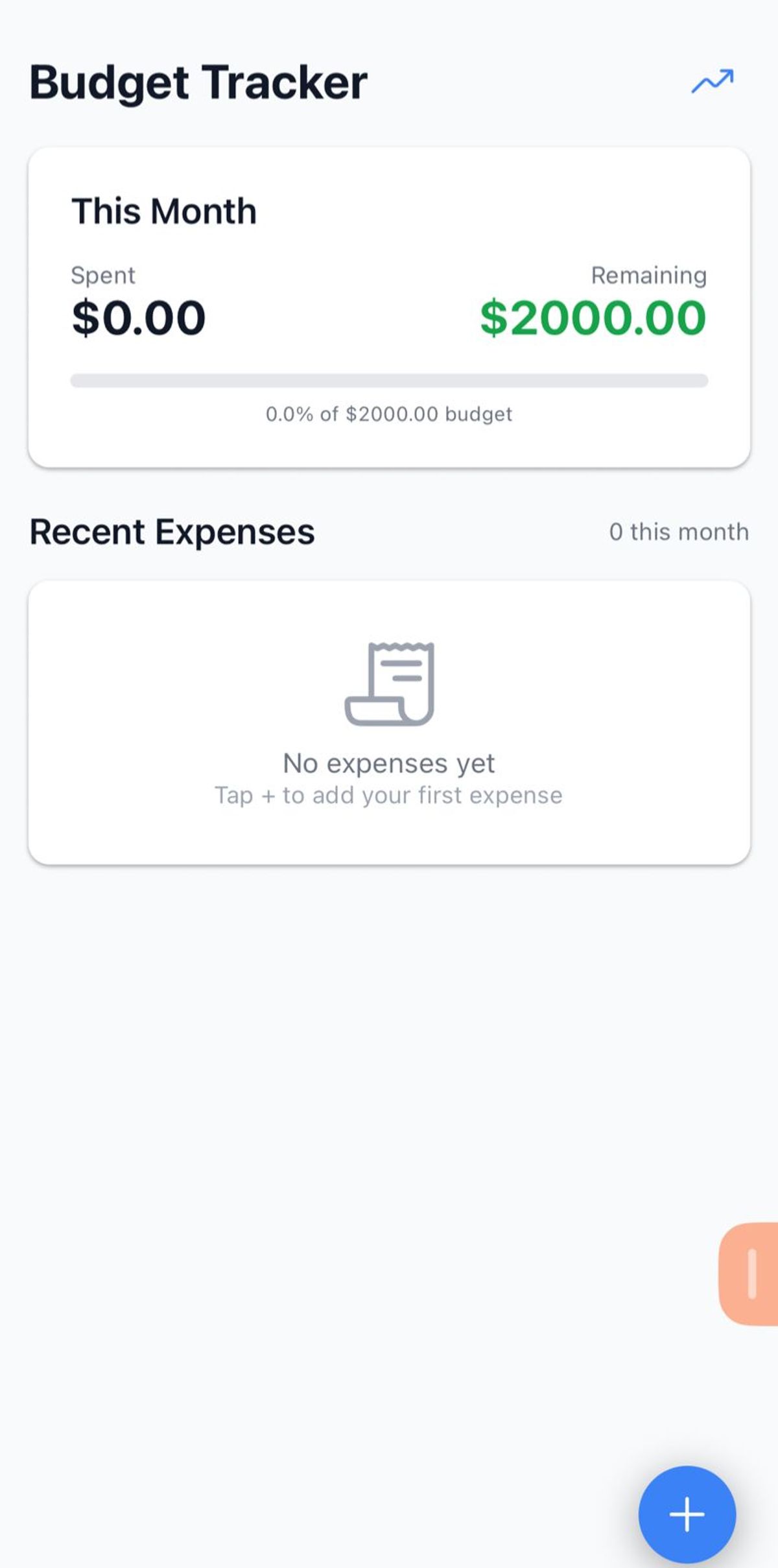 Budget Calculator app