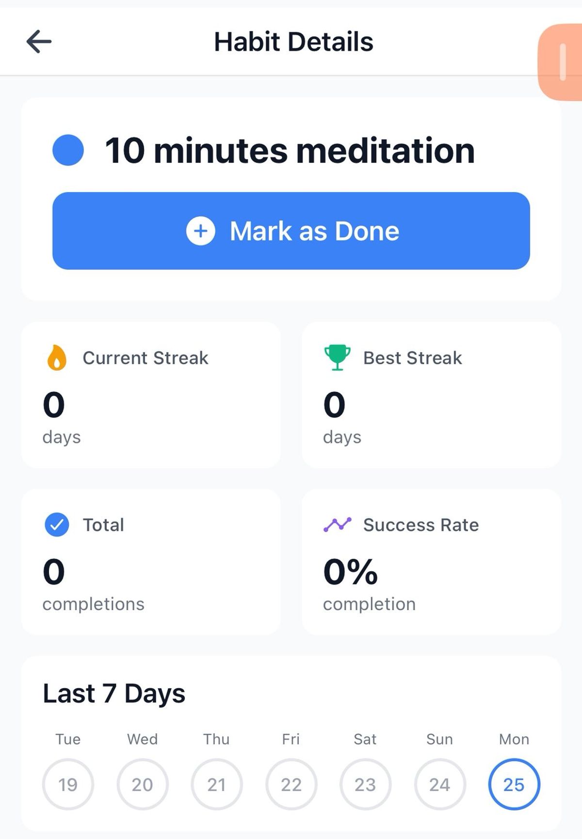 Habit Tracker App