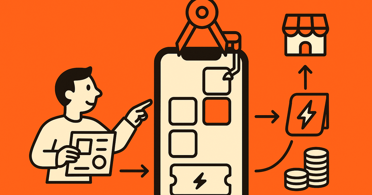 The fastest way to earn revenue from an app: validate free with App Clips, then publish and charge