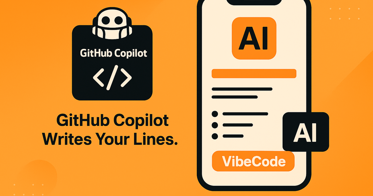 GitHub Copilot Writes Your Lines. VibeCode AI Builds Your App.