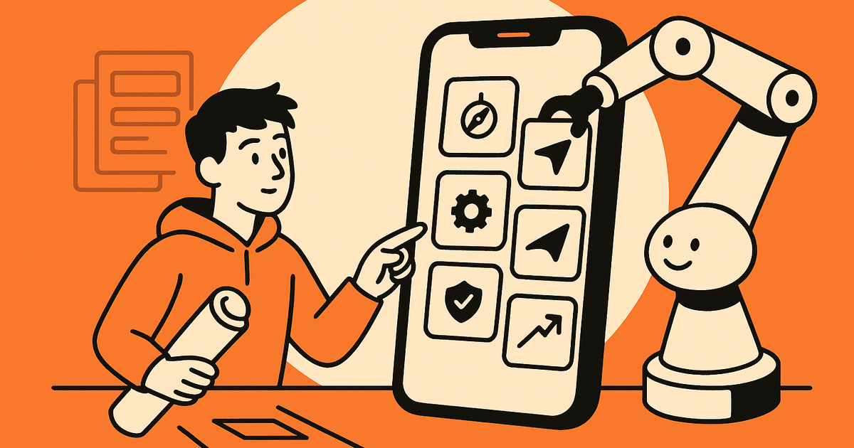 How to build portfolio apps without coding: the CS student guide to shipping real projects