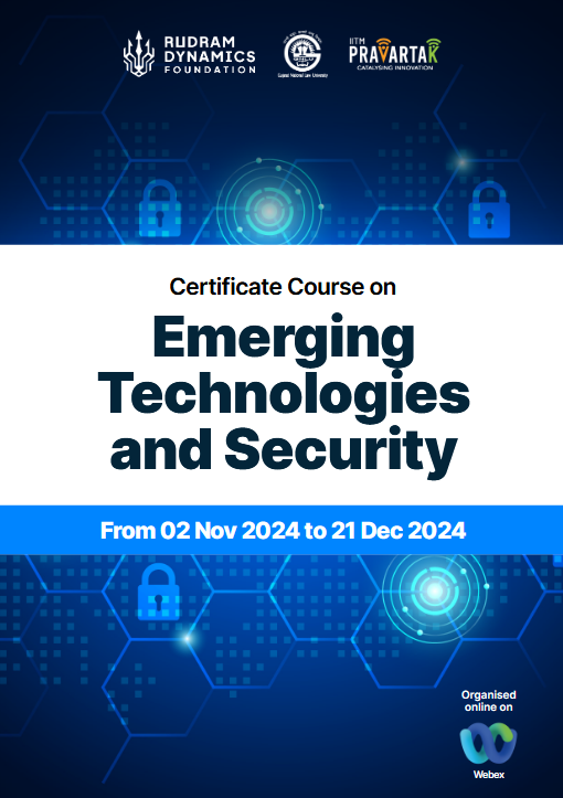 Certificate Course on Emerging Technologies and Security