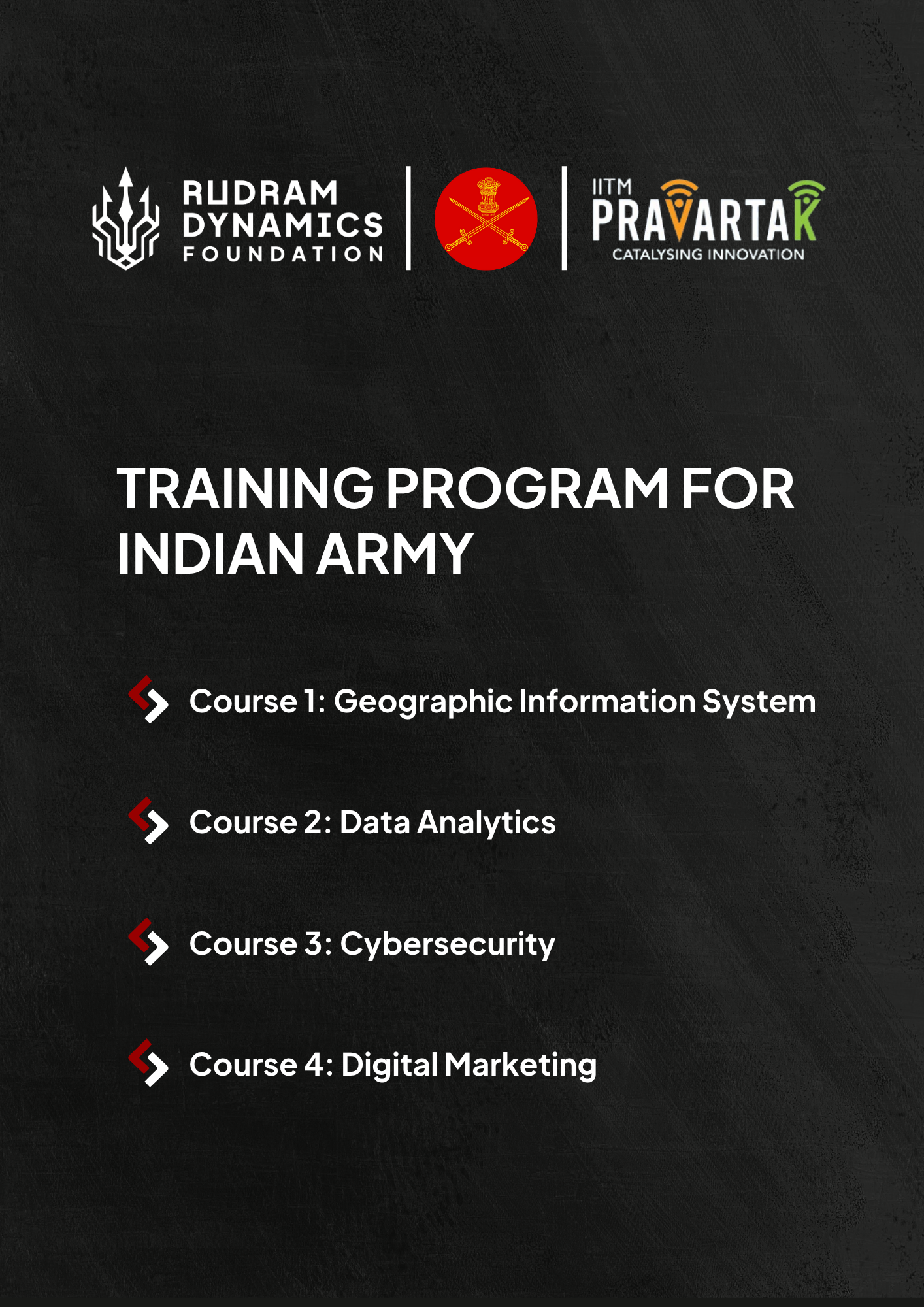 Training Program for Indian Army 