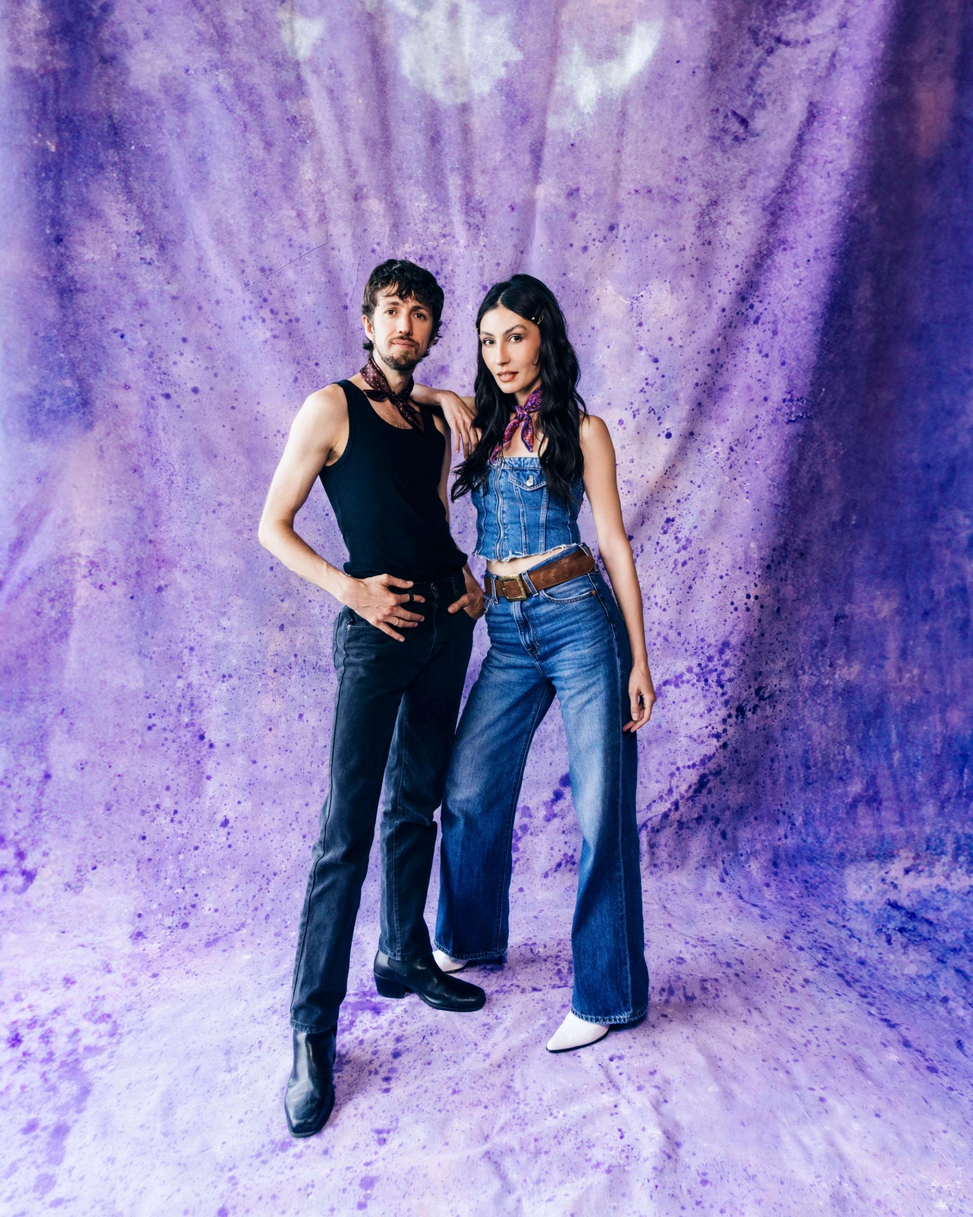 Daniela Espalla & Esteman portrait, photographed by Alan Cortés in Mexico City