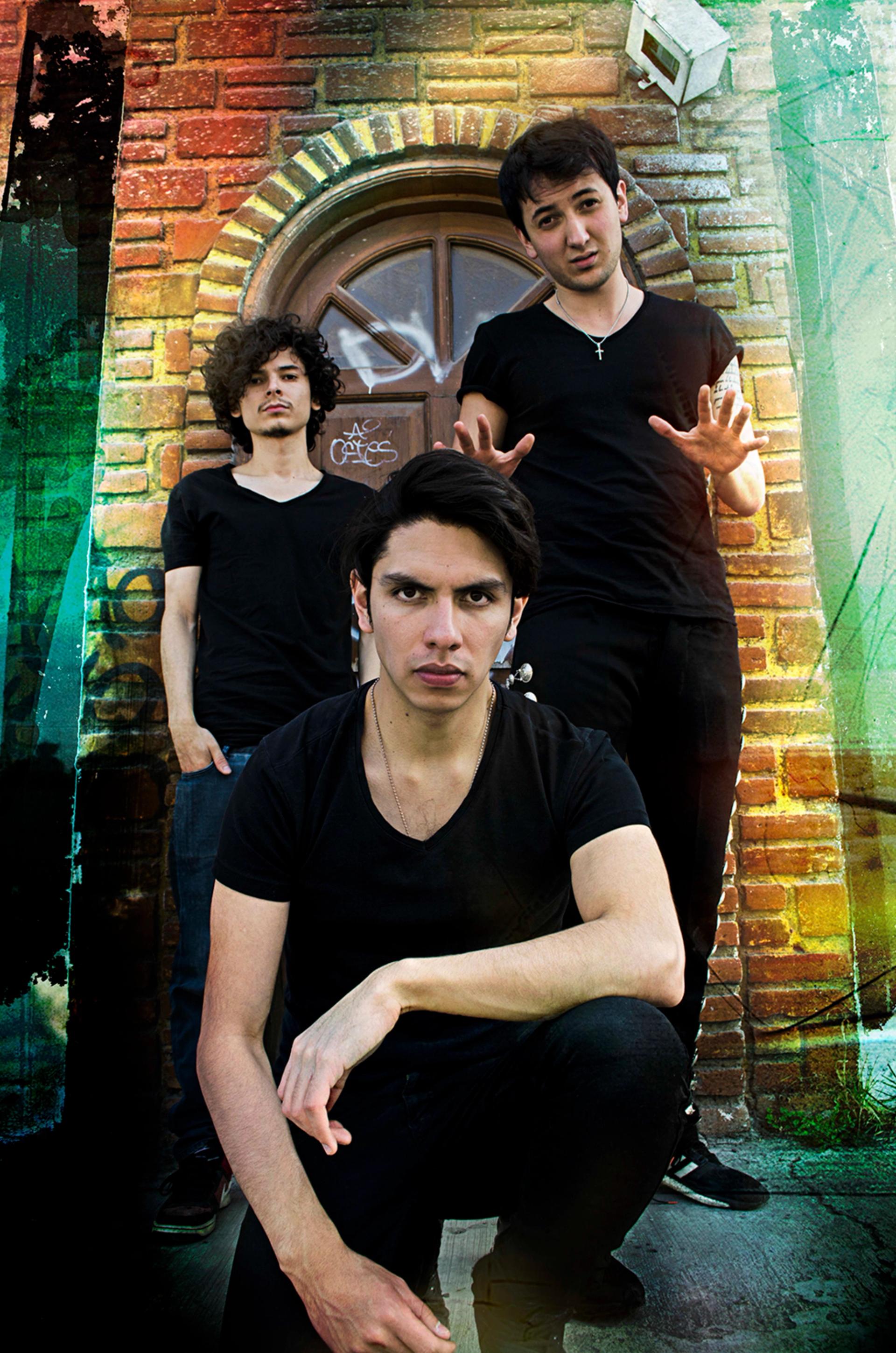 The Vatos Locos portrait, photographed by Alan Cortés in Mexico City