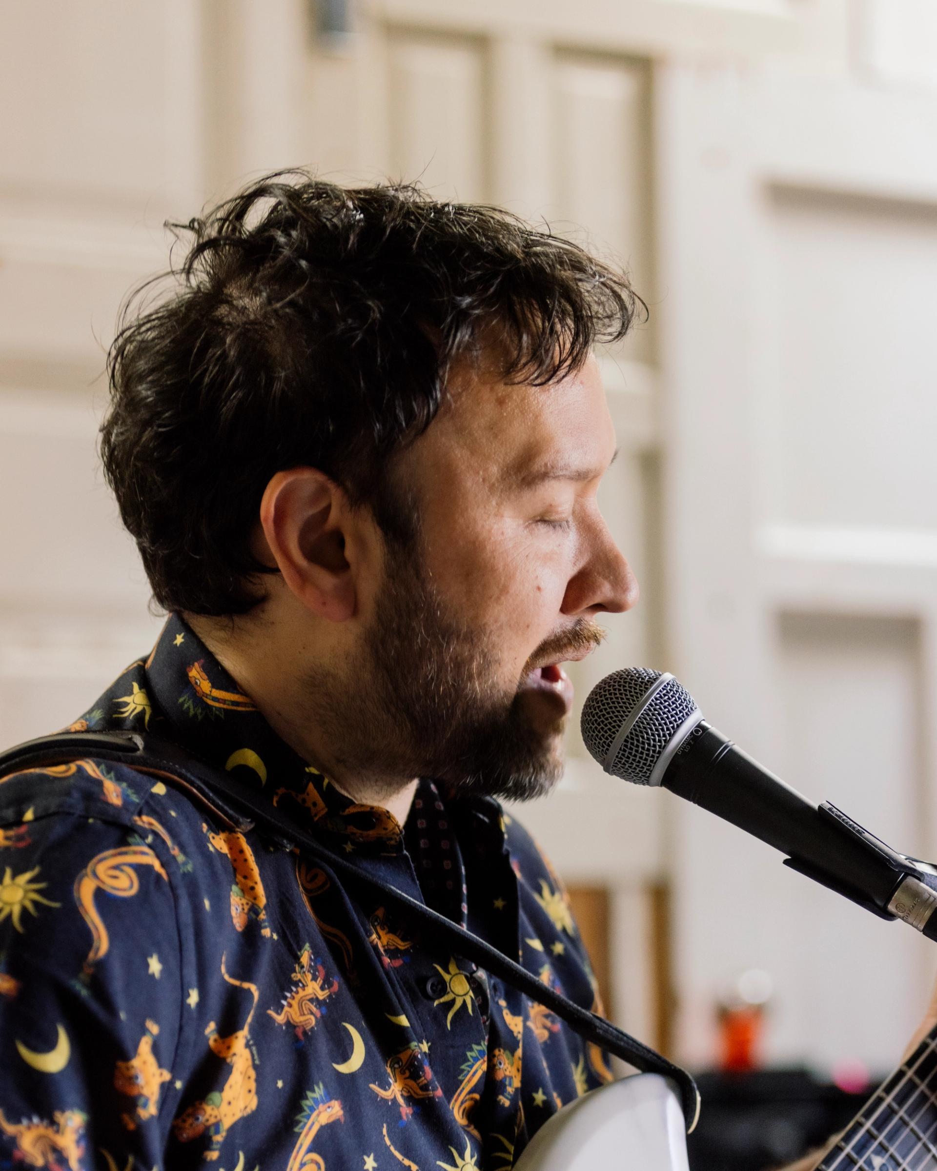 Unknown Mortal Orchestra Ensayando en Panoram Studios en Ciudad de México - Fotografía por Alan Cortés